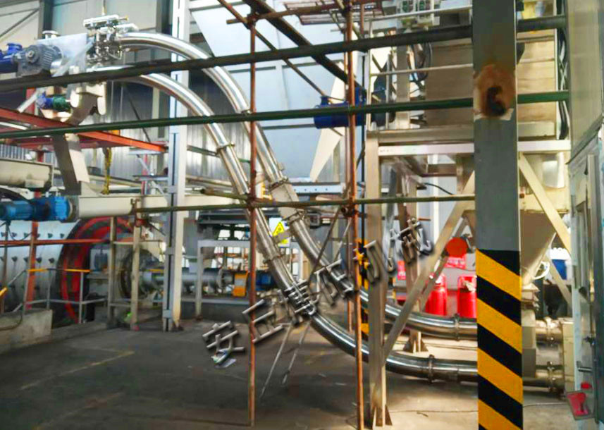 簡單分解下碳酸鈣粉管鏈機的組成結(jié)構