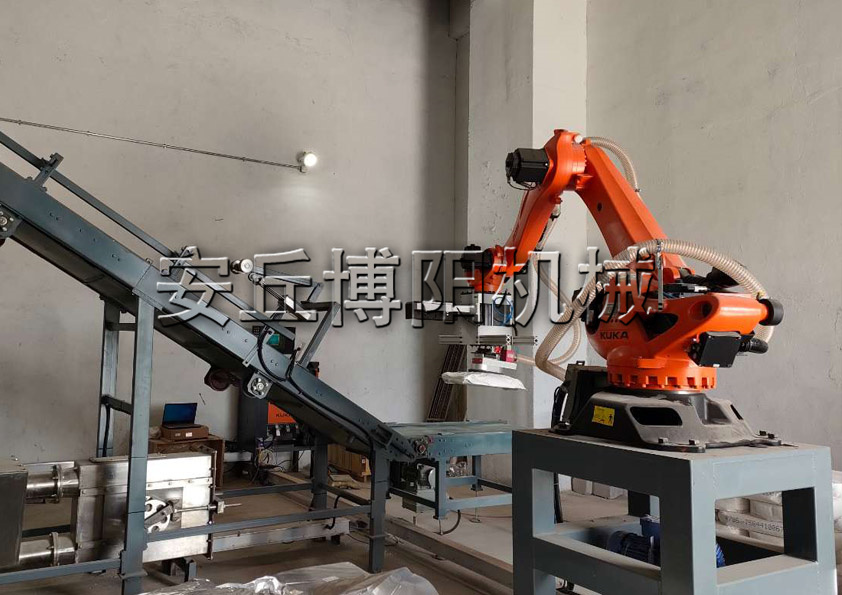 鈣粉自動拆垛機(jī)器人 全自動拆垛機(jī)作業(yè)效率高