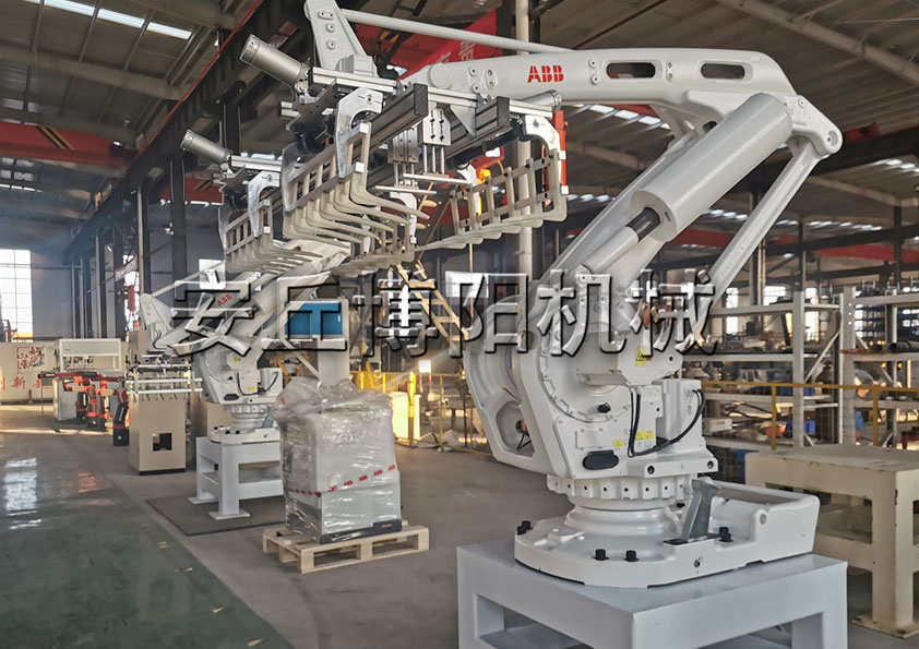 你知道安丘博陽機械袋料全自動碼垛機的生產(chǎn)效率如何嗎？