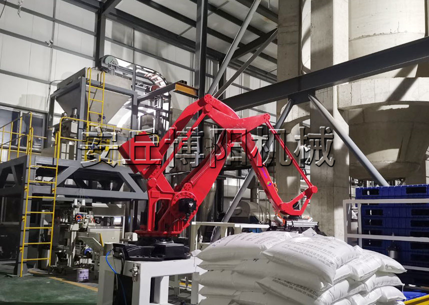 安丘博陽機械飼料原料自動碼垛機有哪些特點？