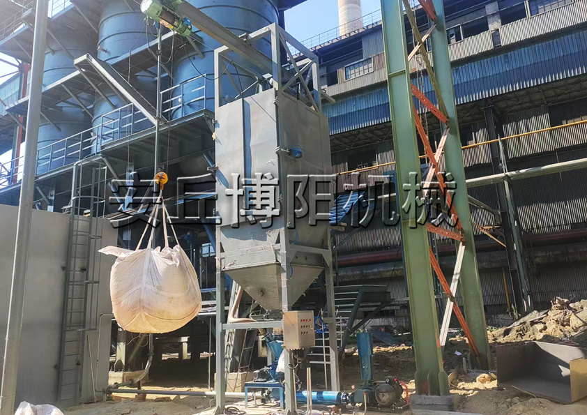 硫酸銨噸袋拆包機為啥被廣泛應用于袋裝粉粒物料？